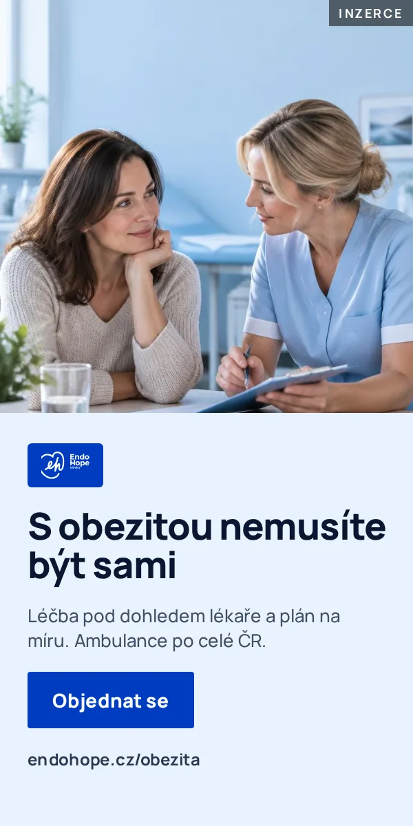 Inzerce EndoHope: s obezitou nemusíte být sami, léčba pod dohledem lékaře