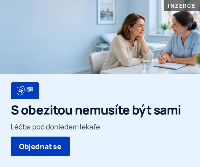 Inzerce EndoHope: s obezitou nemusíte být sami, léčba pod dohledem lékaře